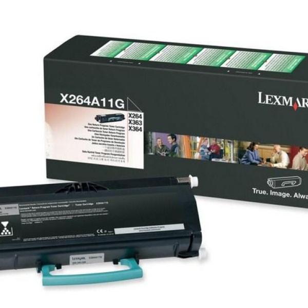 Toner X264 / X363 / X364 Preto (9000 páginas) - LEXMARK