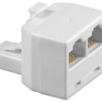 Ficha Dupla Telefone 8 Contactos RJ45