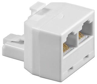 Ficha Dupla Telefone 8 Contactos RJ45