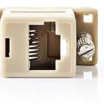 Ficha Adaptadora DB9 Macho - RJ45 Femea