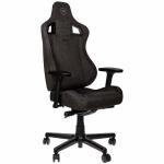 Cadeira noblechairs EPIC Compact TX Cinza e carbono