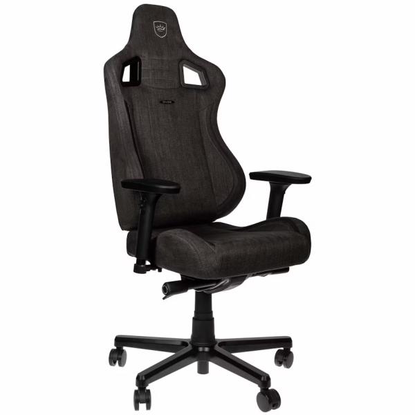Cadeira noblechairs EPIC Compact TX Cinza e carbono