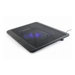 Cooler Portatil Gembird até 15.6" Led Azul — Recondicionado