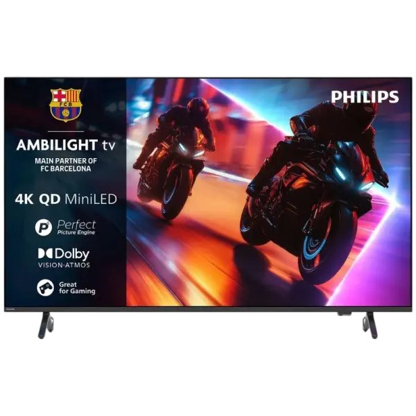 Smart TV QD MiniLED 55 55MLED920/12 4K Ultra HD Wi - Fi (Preto) - PHILIPS