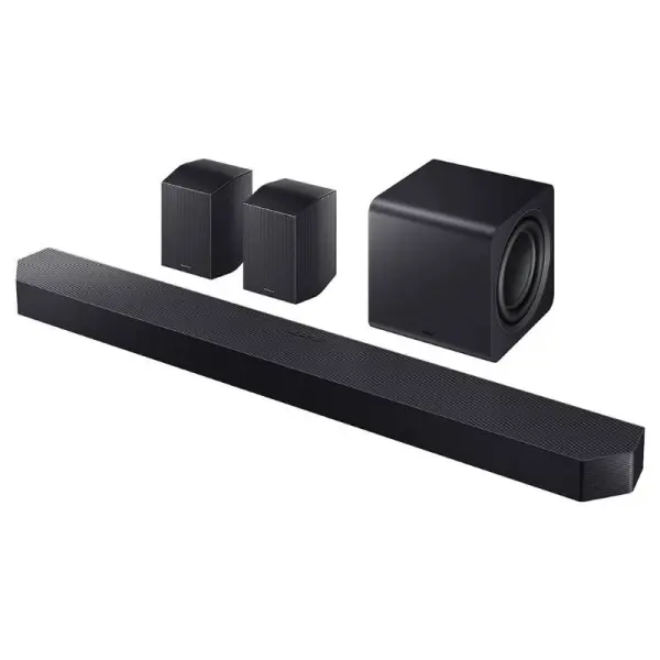 SoundBar Bluetooth Q990F (2025) 11.1.4 Canais (Preto Titânio) - SAMSUNG