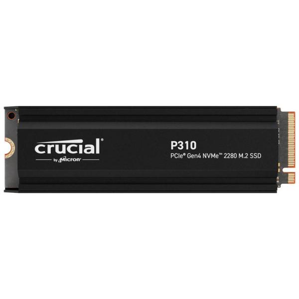 Disco SSD Crucial P310 1 TB - M.2 2280 - PCIe 4.0 x4 (NVMe) dissipador de calor integrado - Leitura 7100Mb/s Escrita 6000Mb/s
