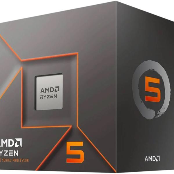 Processador AMD Ryzen 5 8400F 4.2 GHz 16MB L3 c/ Turbo 4.7GHz - AMD