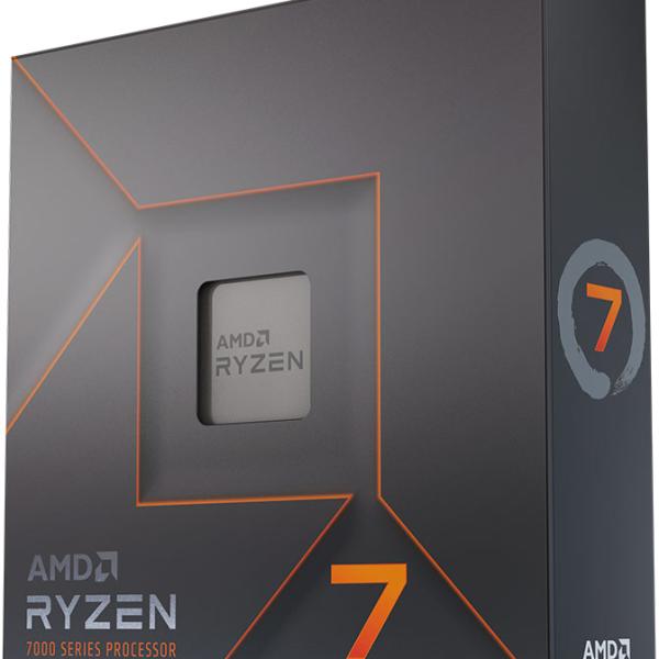 Processador Ryzen 7 7700X 8 - Core 4.5GHz c/ Turbo 5.4GHz 40MB SktAM5 - AMD