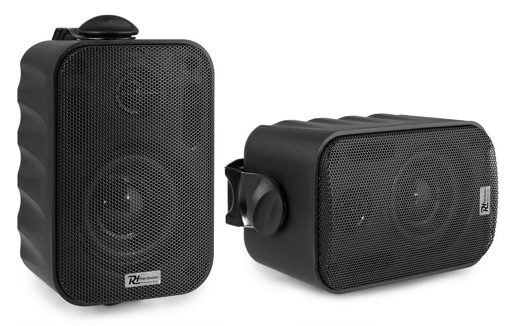 Colunas Passivas Interior/Exterior IPX5 2 Vias 3 60W 8ohm Preto (BGO30) Par - POWER DYNAMICS