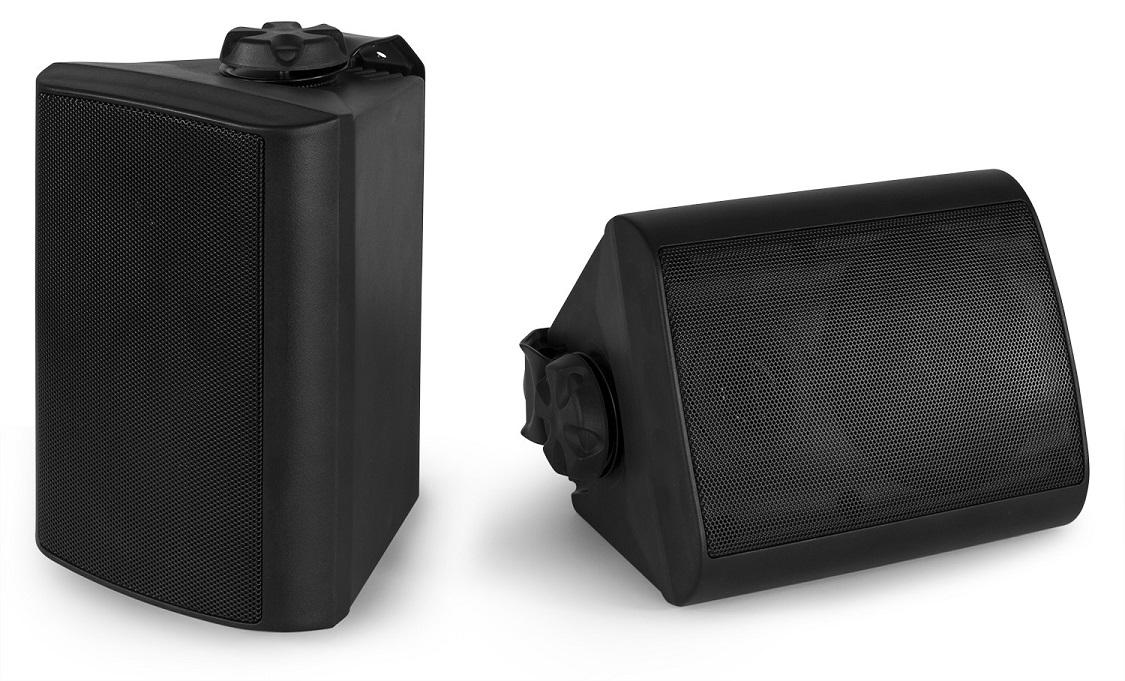 Colunas Passivas Interior/Exterior IP56 2 Vias 4 100W 8ohm Preto (BGO40) Par - Power Dynamics