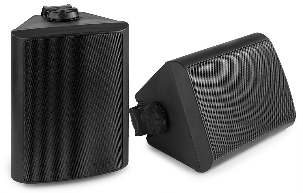 Colunas Passivas Interior/Exterior IP56 2 Vias 5,25 120W 8ohm Preto (BGO50) Par - Power Dynamics