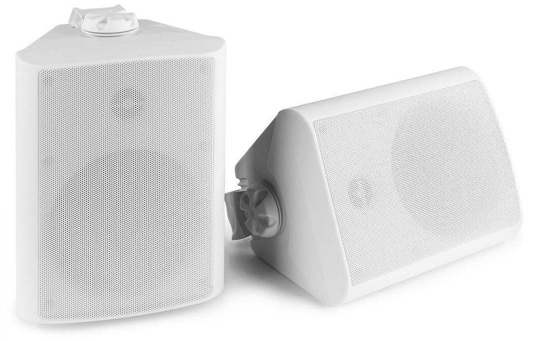 Colunas Passivas Interior/Exterior IP56 2 Vias 5,25 120W 8ohm Branco (BGO50) Par - Power Dynamics