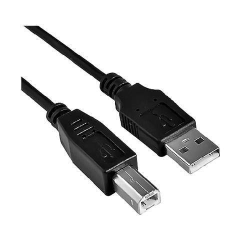 Cabo USB A Macho - USB B Macho Preto (3 mts) - Nanocable