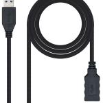Cabo USB3.0 A Macho - USB3.0 A Fêmea (1 metro) - Nanocable