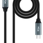 Cabo USB 3.2 Gen2x2 Nanocable 20Gbps 5A/100W 4K@60Hz USB - C M/M 2 M Preto