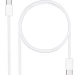 Cabo USB 2.0 60W 3A Nanocable USB - C M/M 1 M Branco