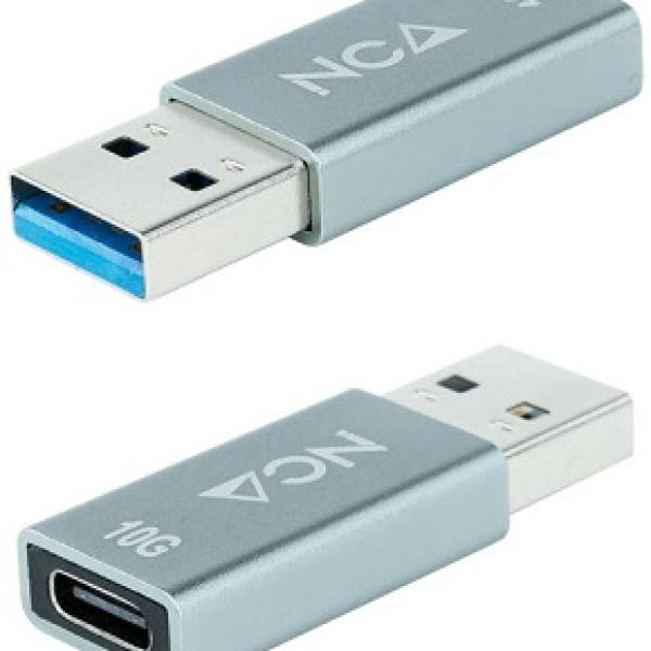 Adaptador União USB - A 3.1 GEN2 Macho - USB - C Fêmea - Nanocable
