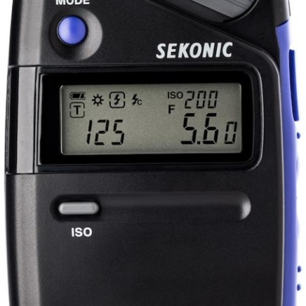 Fotómetro L - 308X Flashmate (Preto/Azul) - SEKONIC