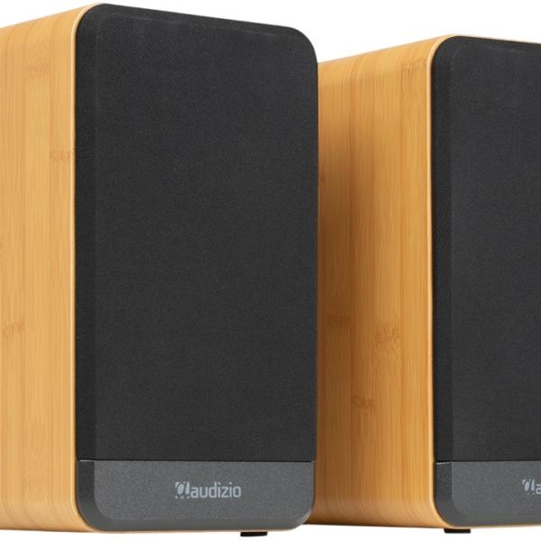 Colunas Amplificadas Estúdio 80W Bluetooth Bamboo (BS10) - AUDIZIO