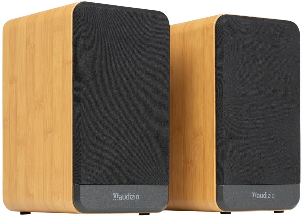 Colunas Amplificadas Estúdio 80W Bluetooth Bamboo (BS10) - AUDIZIO