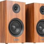 Colunas Amplificadas Estúdio 60W Bluetooth Wood (BS15) - AUDIZIO
