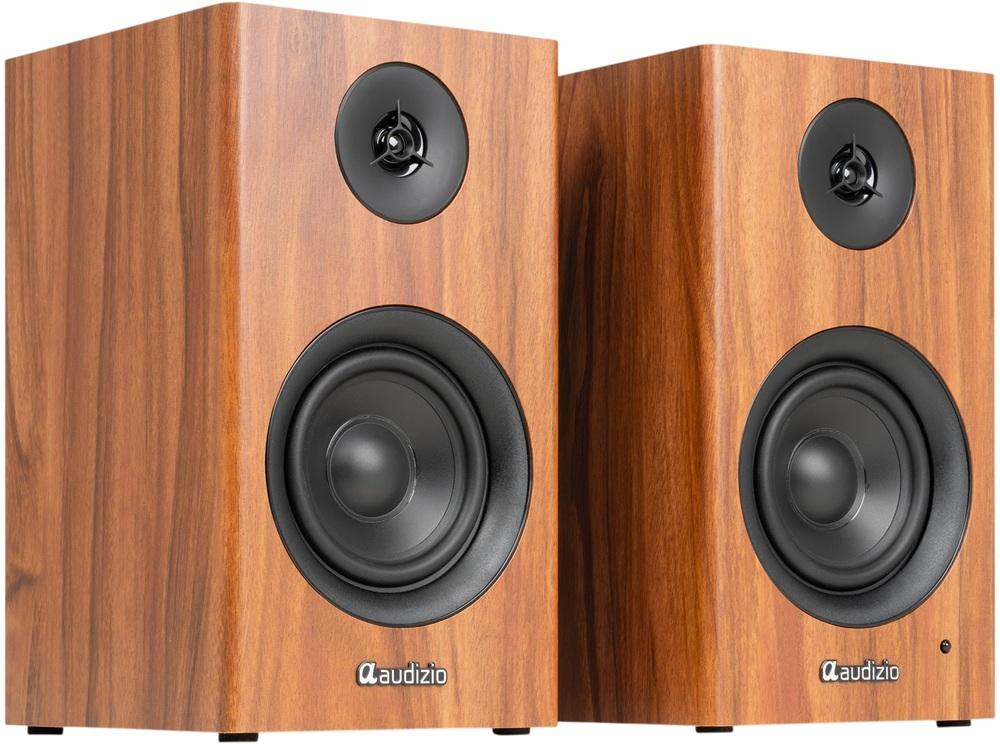 Colunas Amplificadas Estúdio 60W Bluetooth Wood (BS15) - AUDIZIO