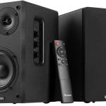 Colunas Amplificadas Estúdio BLUETOOTH 80W Preto (KS01) - AUDIZIO