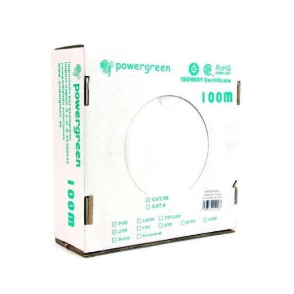 PEPEGREEN CAT5e 100M RIGID CABLE REEL