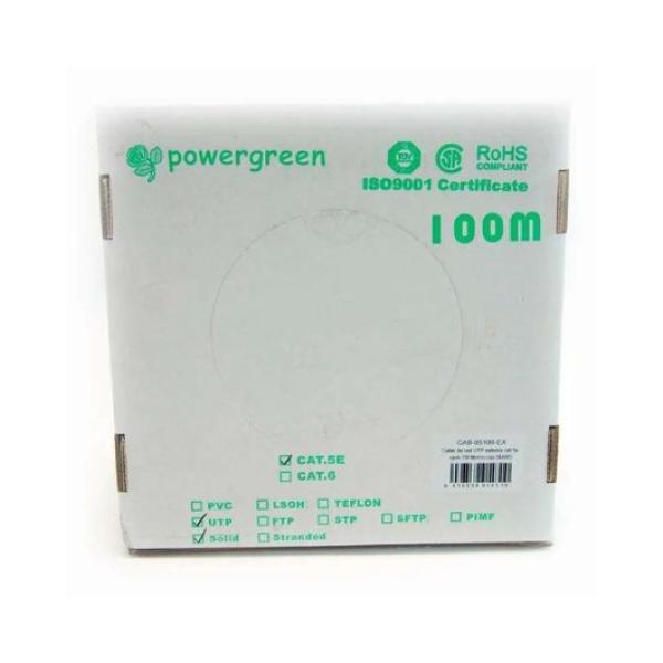PEPEGREEN CAT5e 100M RIGID OUTDOOR CABLE REEL