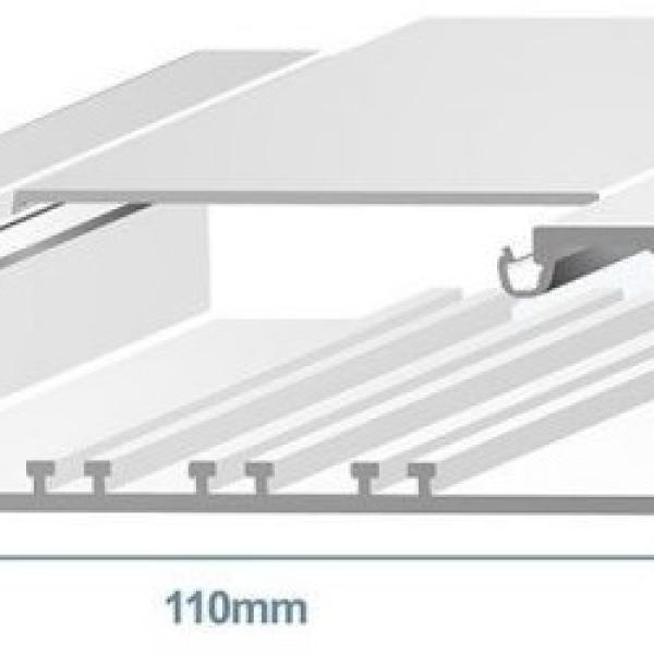 Calha p/ Distribuição 110x34mm Branca (2 mts) - EFAPEL