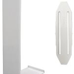 Junta p/ Calha 110x50mm Branco - EFAPEL
