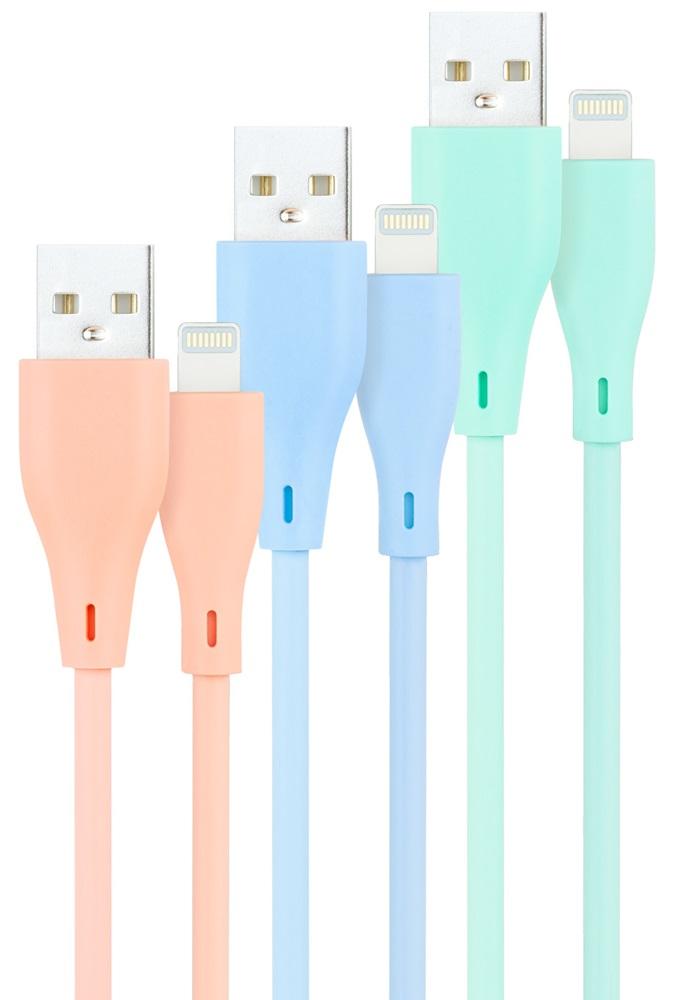 3 Cabos Lightning Macho - USB A Macho (1 metro) - NANOCABLE
