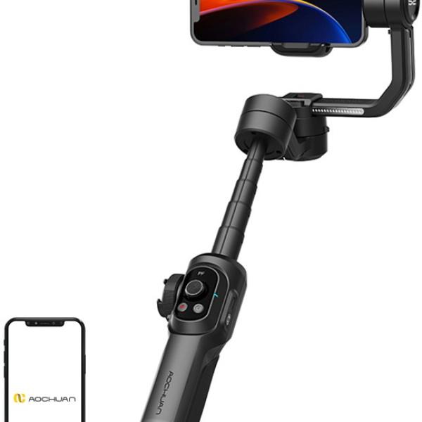 Estabilizador Gimbal S2 (Preto) - AOCHUAN