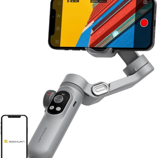 Estabilizador Gimbal X Pro Standard (Cinza) - AOCHUAN