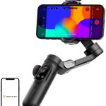 Estabilizador Gimbal X Pro c/ Iluminação RGB (Preto) - AOCHUAN