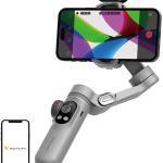 Estabilizador Gimbal X Pro c/ Sensor IA (Cinza) - AOCHUAN