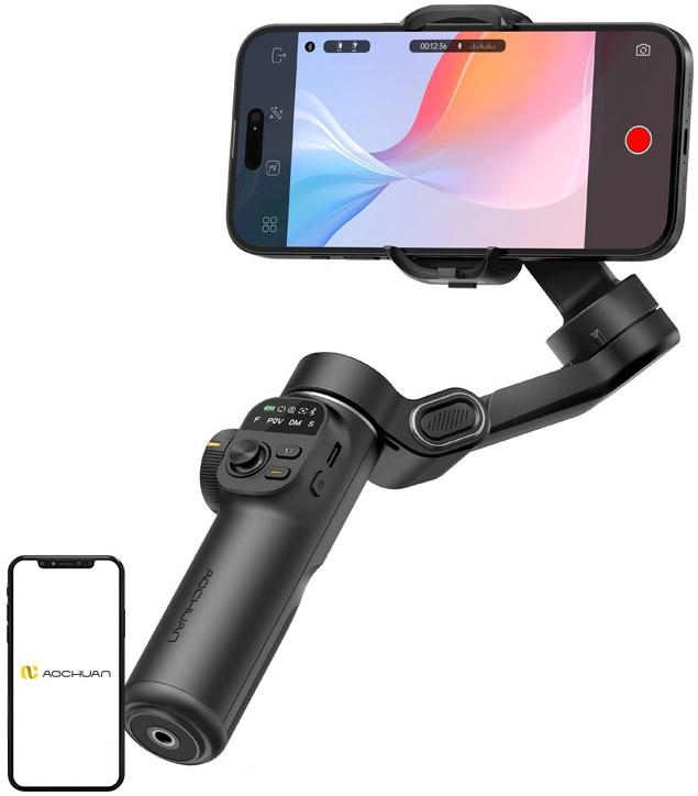 Estabilizador Gimbal X2 Standard (Preto) - AOCHUAN