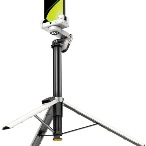 Estabilizador Gimbal M3 Pro c/ Iluminação RGB (Branco) - AOCHUAN