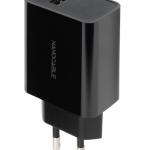 Carregador Universal USB 5V/2.1A (Preto) - NANOCABLE