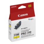 Tinteiro de Tinta Original Canon PFI-5100 Y EUR Amarelo
