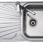 Lava Loiça Stylo 1C.1E Rev 830x485mm (Inox) - TEKA