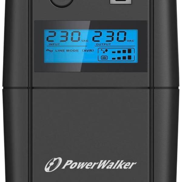 UPS VI SHL IEC USV 850VA/480W - POWERWALKER