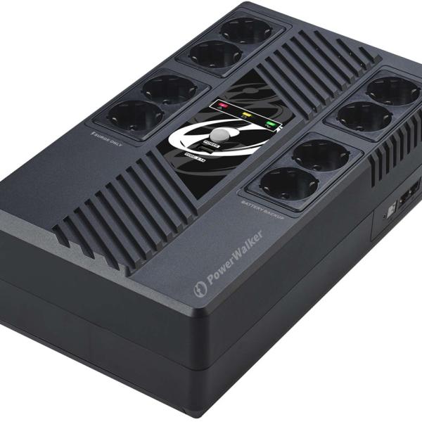UPS VI 800 MS 800VA 480W (8x Schuko) - POWERWALKER