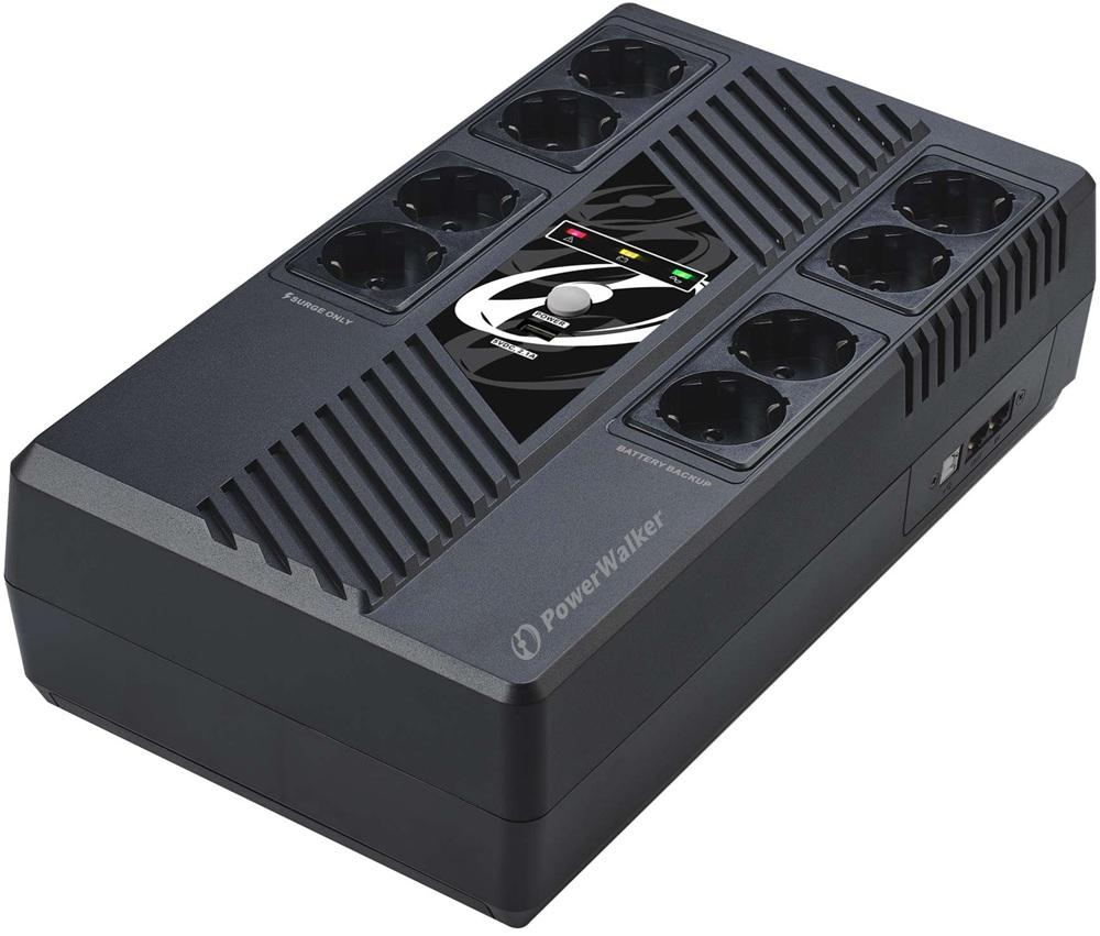 UPS VI 800 MS 800VA 480W (8x Schuko) - POWERWALKER
