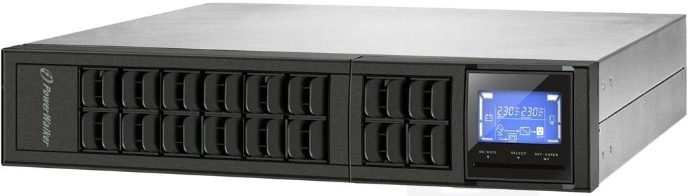 UPS VFI 3000 CRM LCD 3000VA 2400W (4x Tomada(s) CA) - POWERWALKER
