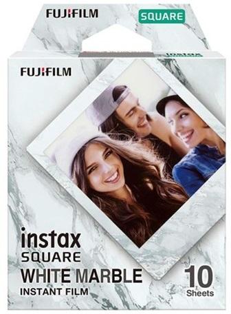 Papel Fotográfico p/ Instax Square ´White Marble´ (76,2 x 50,8 mm) - FUJIFILM