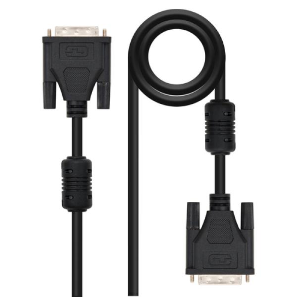 Cabo DVI Macho - DVI Macho (5 mts) - Nanocable
