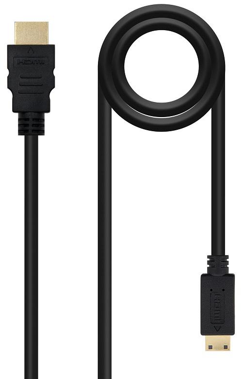 Cabo HDMI Macho - mini - HDMI (1,8 mts) - Nanocable