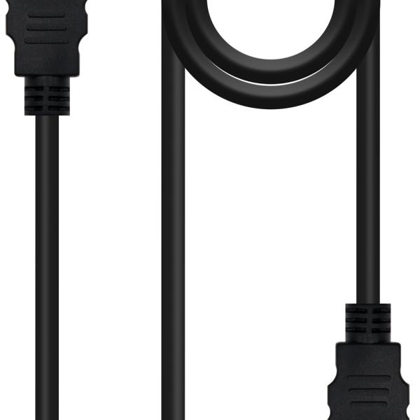 Cabo HDMI Macho - HDMI Macho Preto (10 mts) - Nanocable