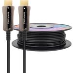 Cabo HDMI V2.1 AOC Nanocable 8K@60Hz 4K@120Hz 48Gbps A/M - A/M 30 m Preto